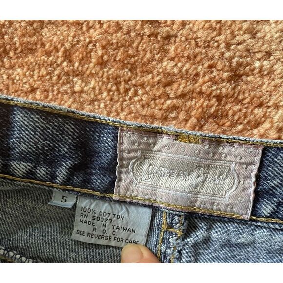 Vintage JCPenney High Waist Mom Jeans Tapered Leg Blue 100% Cotton - Picture 2 of 7